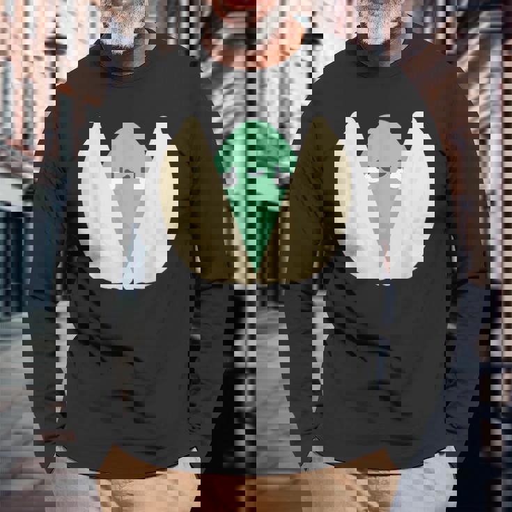 本当にピスタチオのように ピスタチオ 長袖Tシャツ 高齢者への贈り物