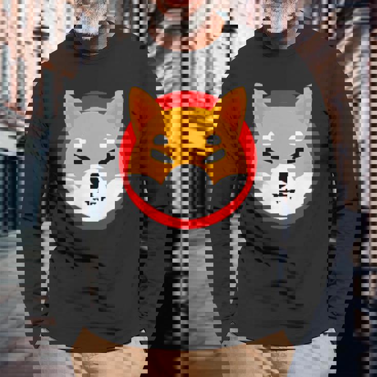 柴コインシャツ Crytocurrencyhib 長袖Tシャツ 高齢者への贈り物