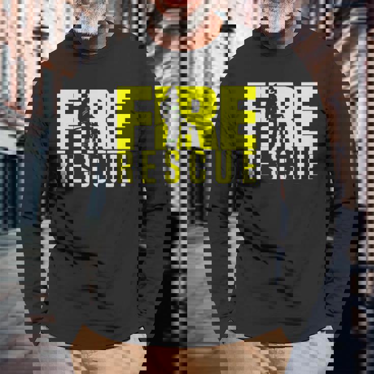 消防救助部 消防士 消防士 制服 長袖Tシャツ 高齢者への贈り物