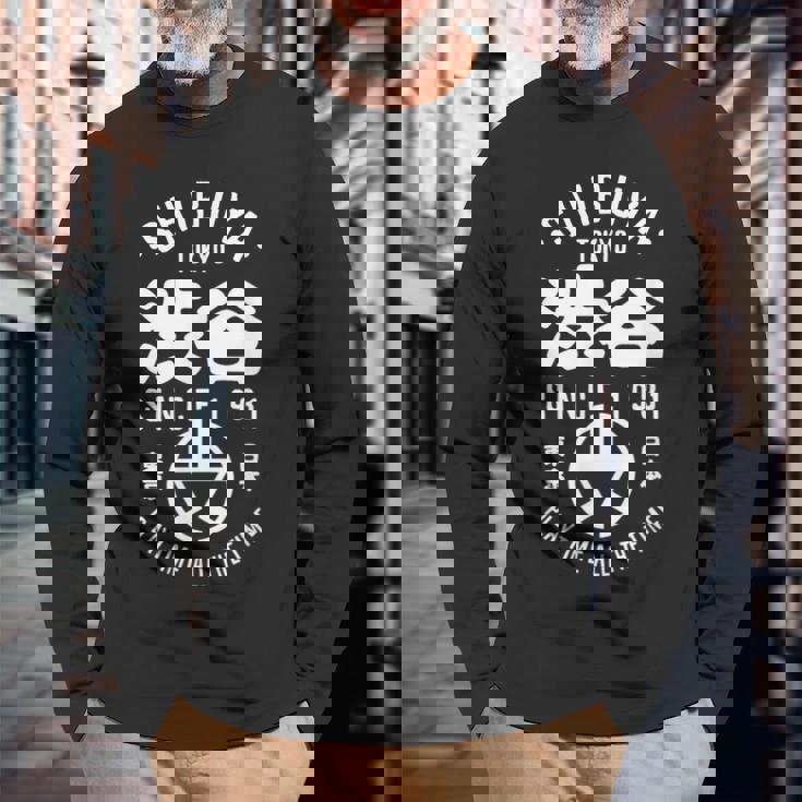 渋谷 東京 日本 漢字 渋谷 東京土産 長袖Tシャツ 高齢者への贈り物