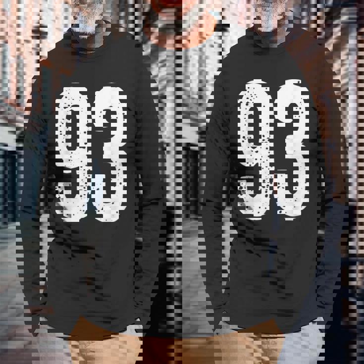 番号 93 長袖Tシャツ 高齢者への贈り物