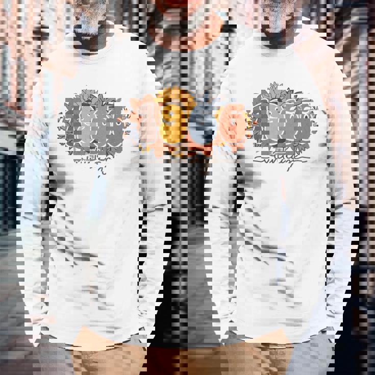 60歳 ヴィンテージ 1966 60歳の誕生日 ワイルドフラワー 長袖Tシャツ 高齢者への贈り物