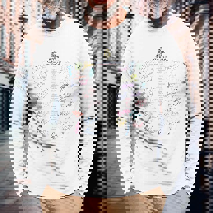 King Of Prism-Your Endless Call- 背面サインa 長袖Tシャツ 高齢者への贈り物