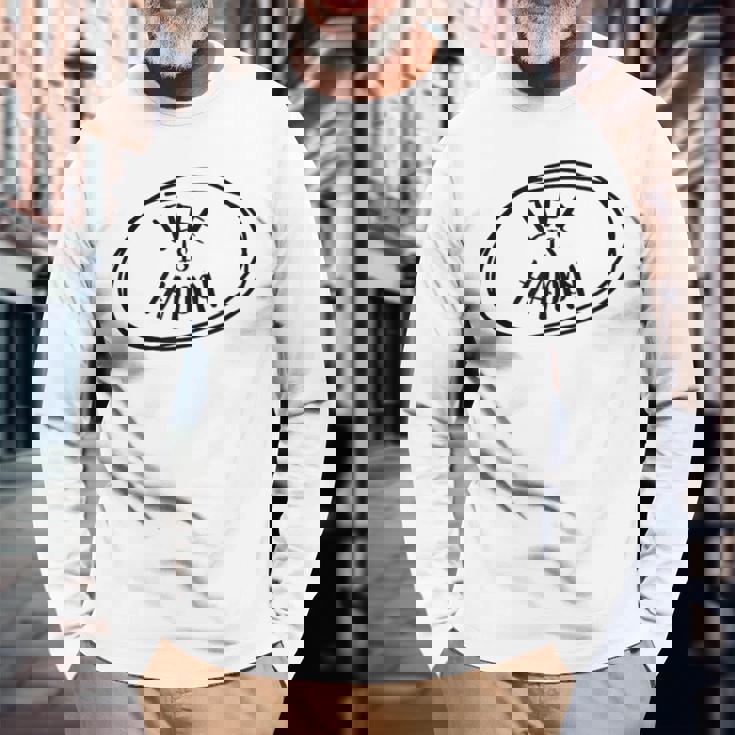 Life Is Happy 長袖Tシャツ 高齢者への贈り物