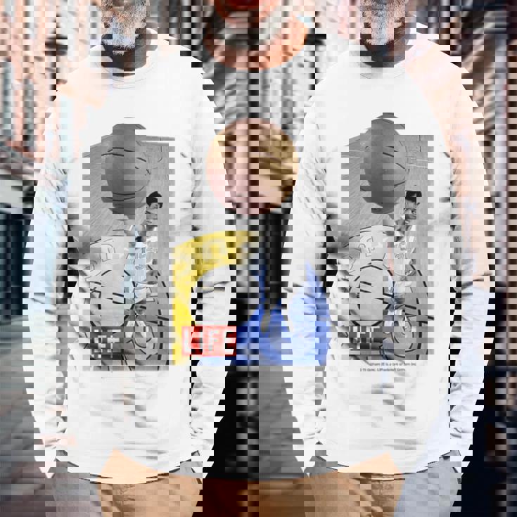 Life Picture Collection スポーツ（２） カリーム アブドュル ジャバー ／ バスケットボール 長袖Tシャツ 高齢者への贈り物