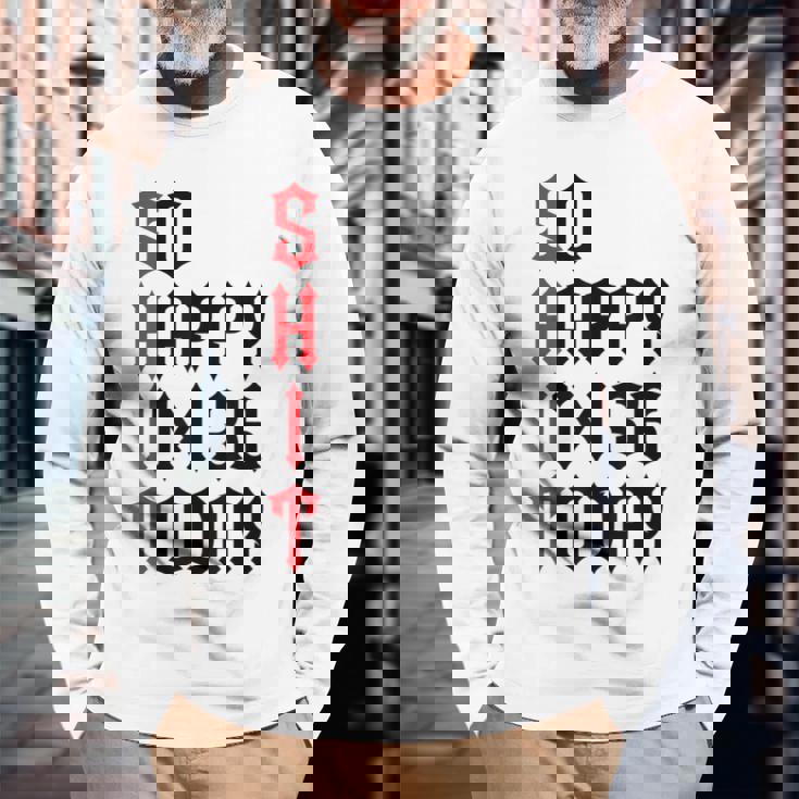 So Happy I'm 36 Today 36Th Birthday ジョーク 36歳の誕生日 長袖Tシャツ 高齢者への贈り物