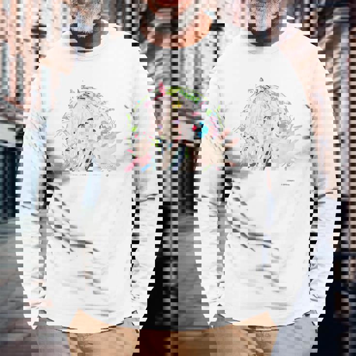 【アイラニ・イオフィフティーン】ホロぐら名場面 長袖Tシャツ 高齢者への贈り物