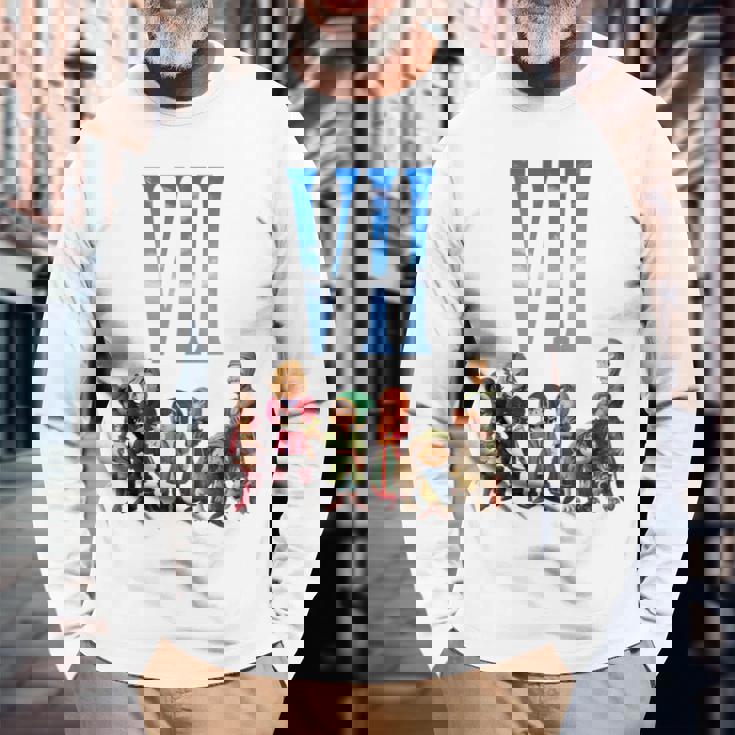 【公式】『ドラゴンクエストvii Reimagined』冒険者パーティ 長袖Tシャツ 高齢者への贈り物