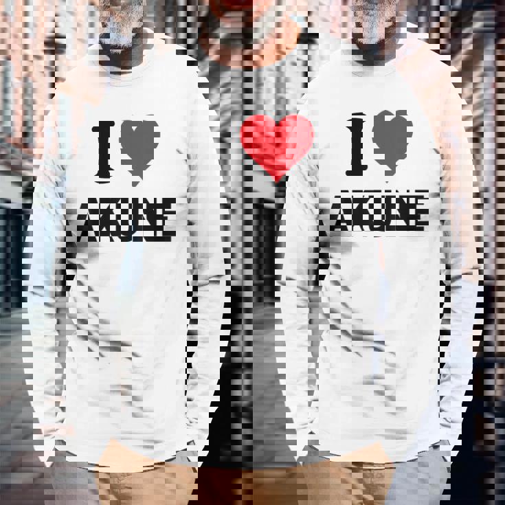 アイハート 阿久根 Japan Love 日本土産 長袖Tシャツ 高齢者への贈り物