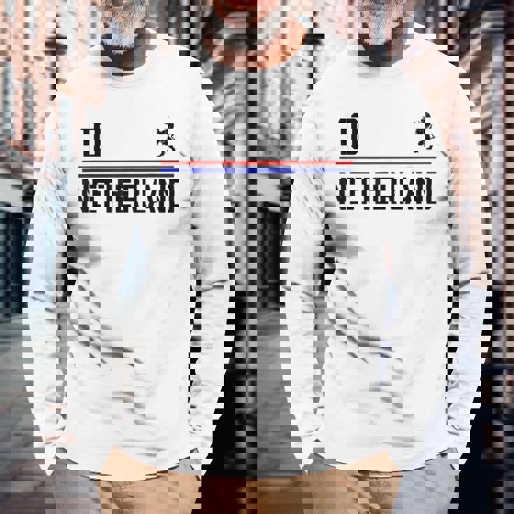 オランダサッカージャージ オラニエフットボールホランド 長袖Tシャツ 高齢者への贈り物