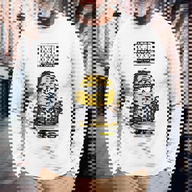 ザオフィス X ミニオンズスタンレー 長袖Tシャツ 高齢者への贈り物