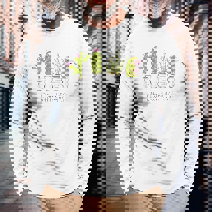 ハリネズミのパーフェクトマッチ 長袖Tシャツ 高齢者への贈り物