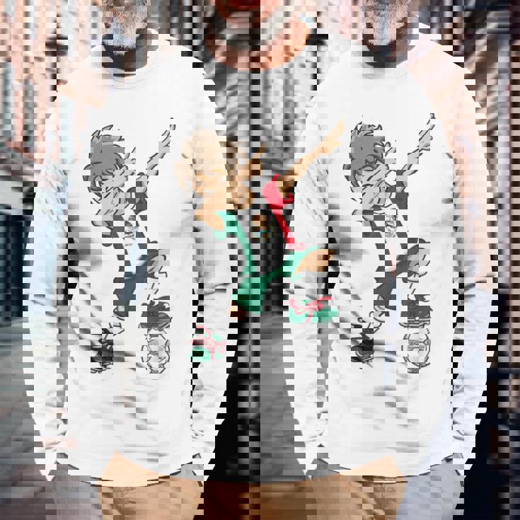 メキシコ国旗 Mexicooccer Flag メキシコ代表サッカー 長袖Tシャツ 高齢者への贈り物