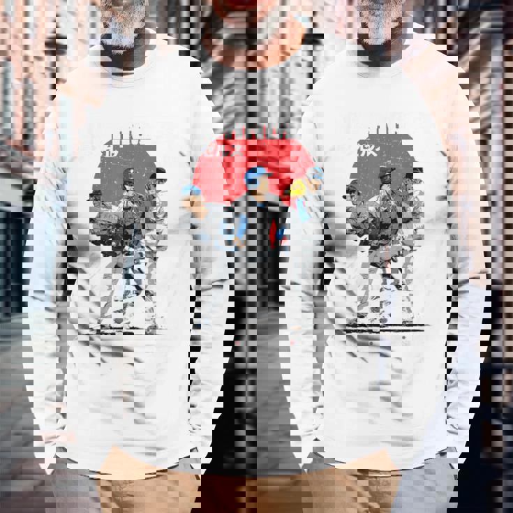 山本・大谷・佐々木 長袖Tシャツ 高齢者への贈り物