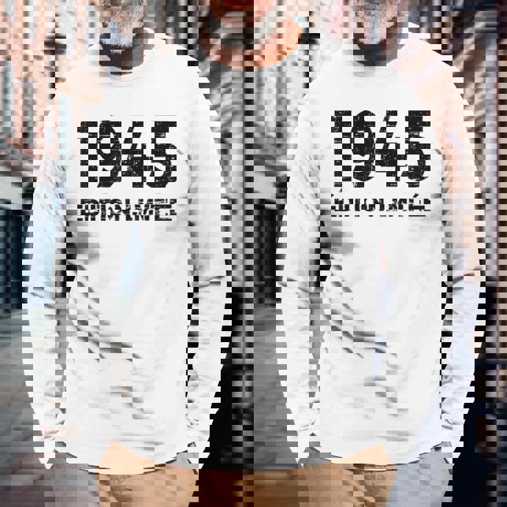 限定版 1945 長袖Tシャツ 高齢者への贈り物