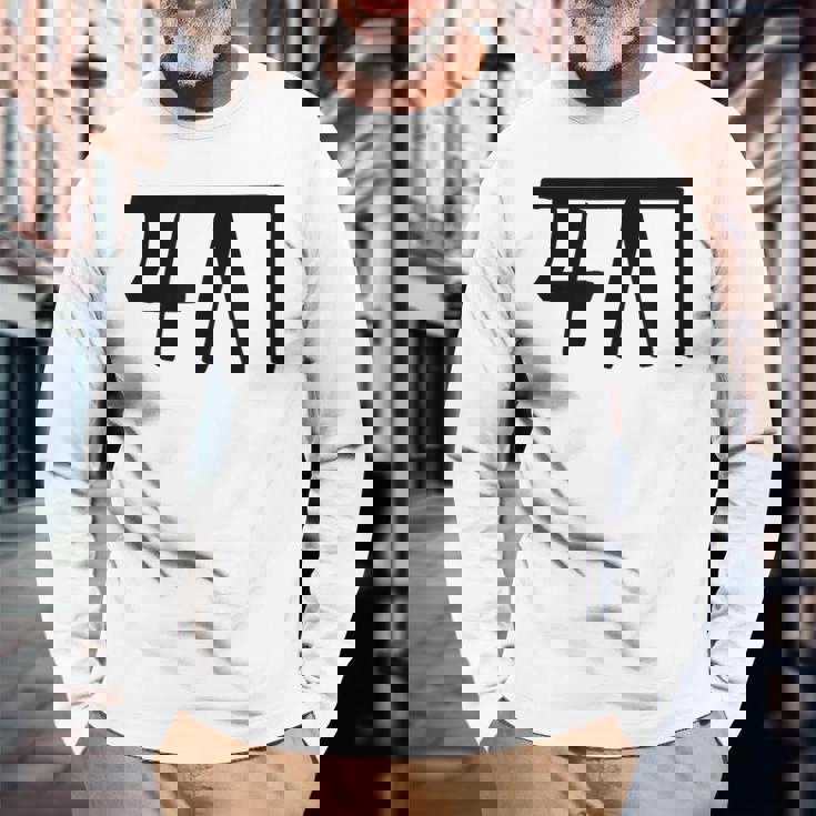 龍体文字【く】効果：金運up。手書き 筆文字 開運グッズ 運気アップ 縁起物 お守り ラッキー スピリチュアル 長袖Tシャツ 高齢者への贈り物