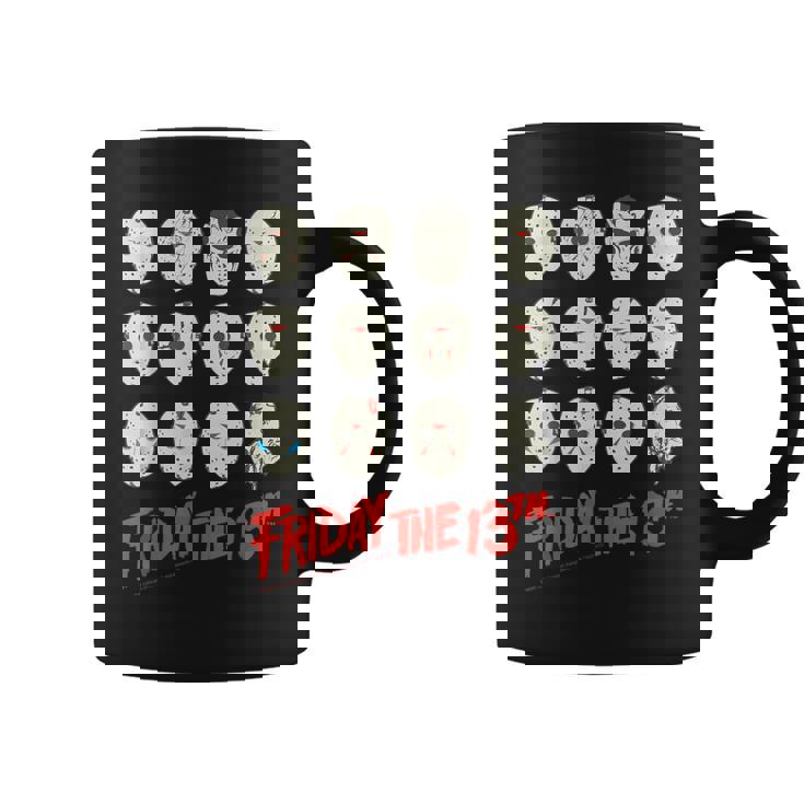 13日の金曜日 ハロウィン デザインマスク コーヒーマグ