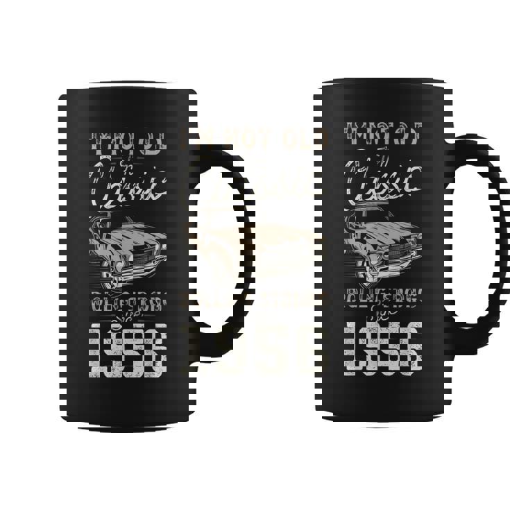 1956年生まれのクラシックカー 70歳の誕生日 コーヒーマグ