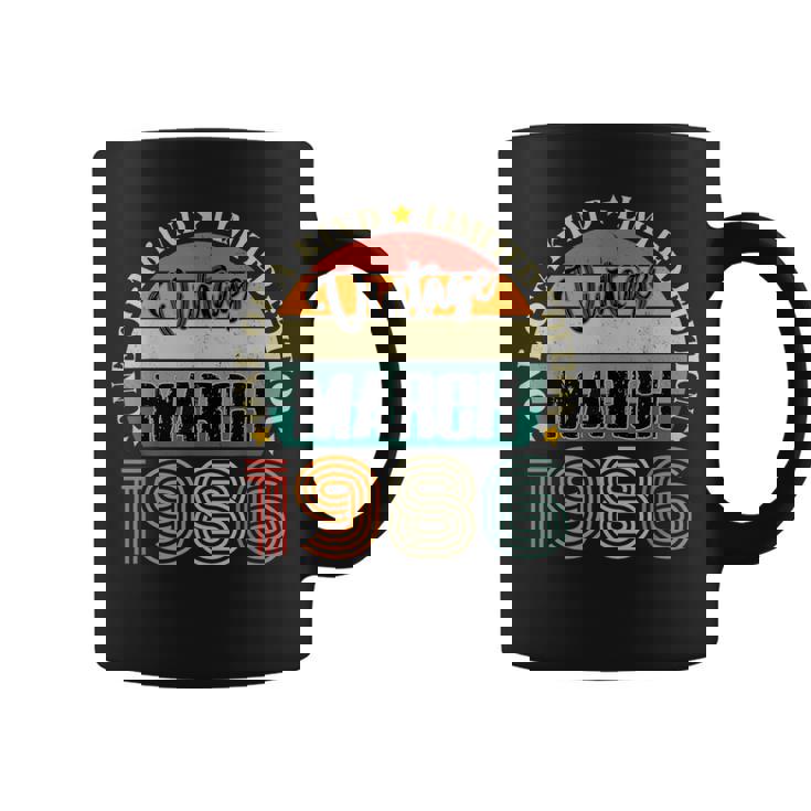 38歳 ヴィンテージ 1986年3月 38歳の誕生日 レトロ コーヒーマグ