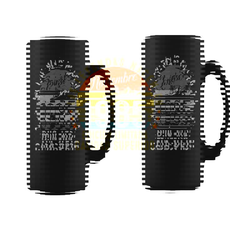 40 Años Cumpleaños Las Leyendas Nacen En Noviembre 1985 Taza de café