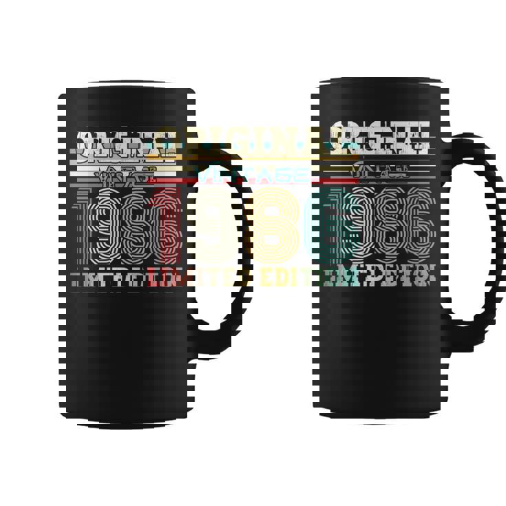 40 歳の誕生日 男性 オリジナル ヴィンテージ 1986 年 ギフト 長袖tシャツ コーヒーマグ