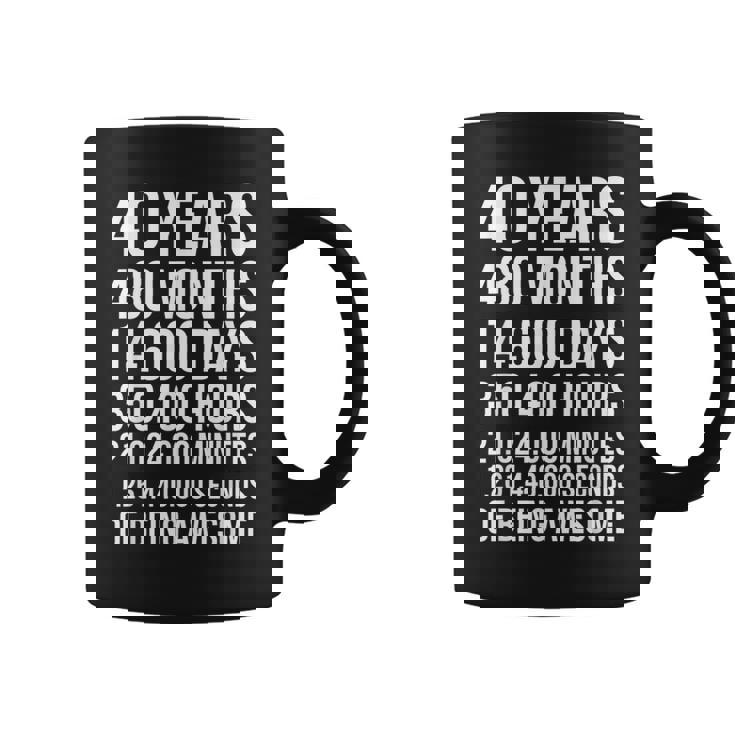 40歳の誕生日プレゼント 40歳用 コーヒーマグ