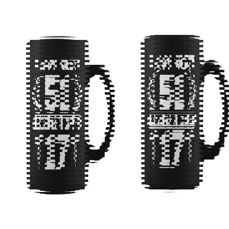 51歳の誕生日 ダーツプレイヤー おもしろダーツ コーヒーマグ