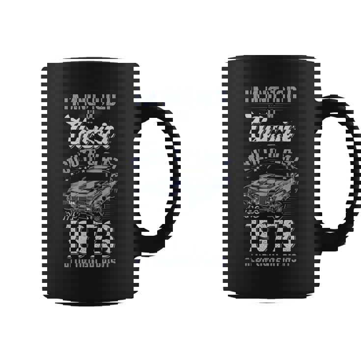 53歳の誕生日 1973年クラシックカー コーヒーマグ