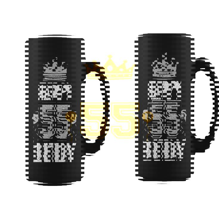 55歳の男性と女性のためのhappy 5Th Birthdayアイデア コーヒーマグ