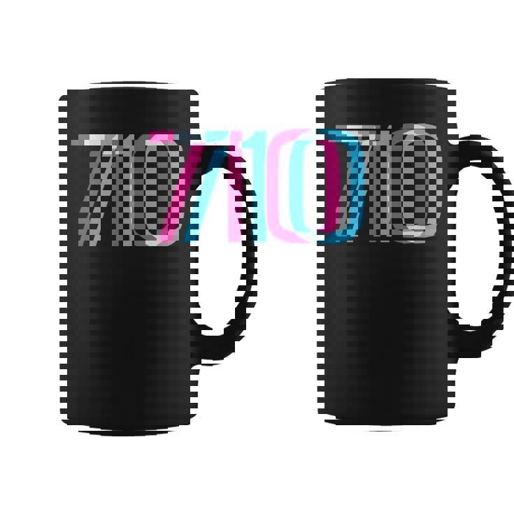 710 オイルダビング420 トリッピーグリッチ コーヒーマグ