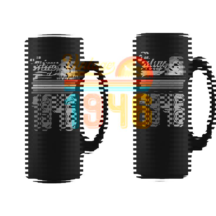 80歳の誕生日プレゼント 80歳 男性 女性 レトロ ヴィンテージ 1946 コーヒーマグ