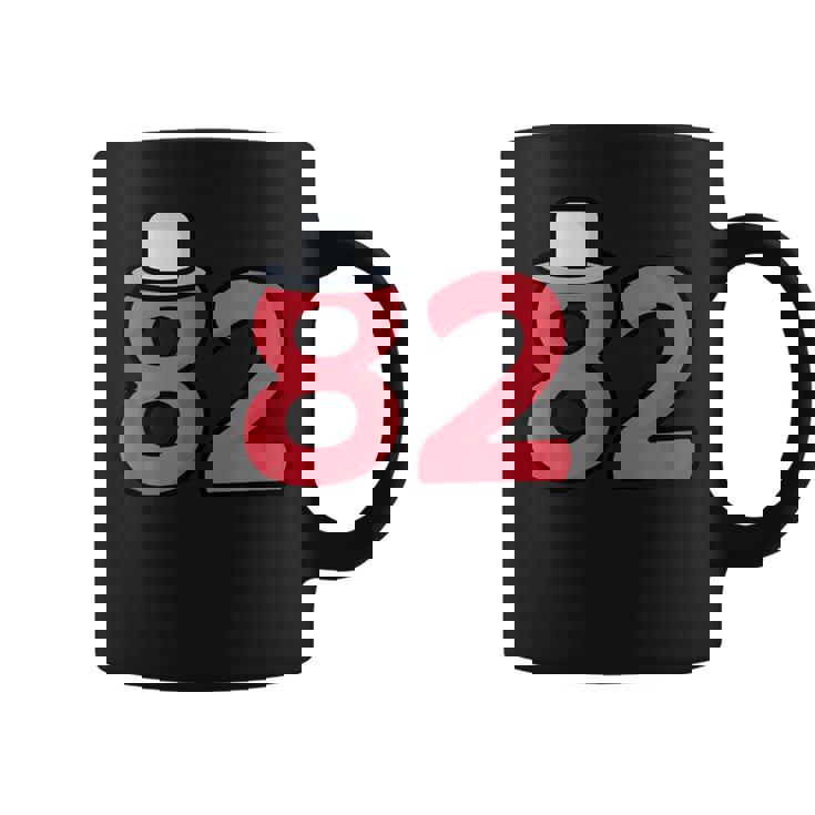 82歳の誕生日番号82 82歳の誕生日番号 コーヒーマグ