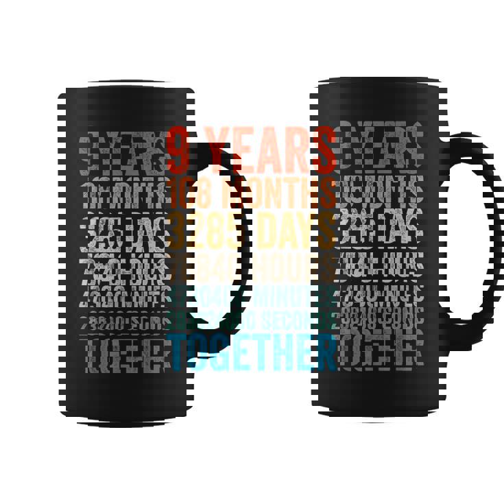 9年目の記念日 彼 彼女 カップル 9回目の結婚 コーヒーマグ