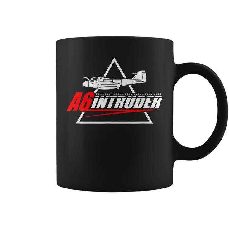 A-6 Intruder De Bombardero Azul Marino Taza de café