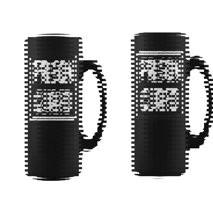 Agent Correctionnel Application De La Loi Prison Guard Tasse