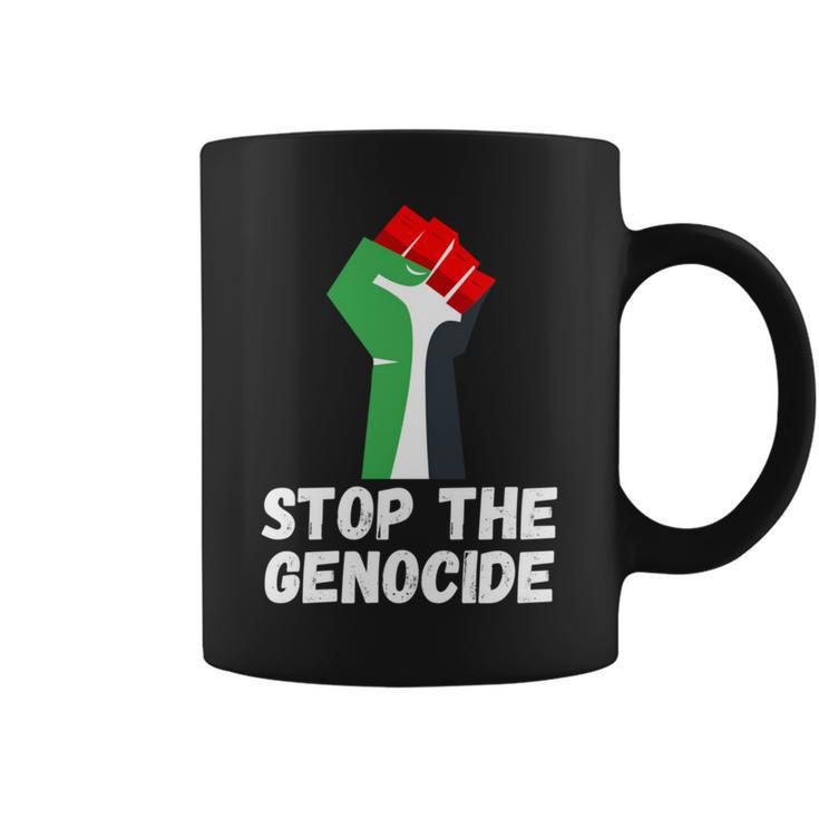 Arrêtez Le Génocide Manche Longue Tasse
