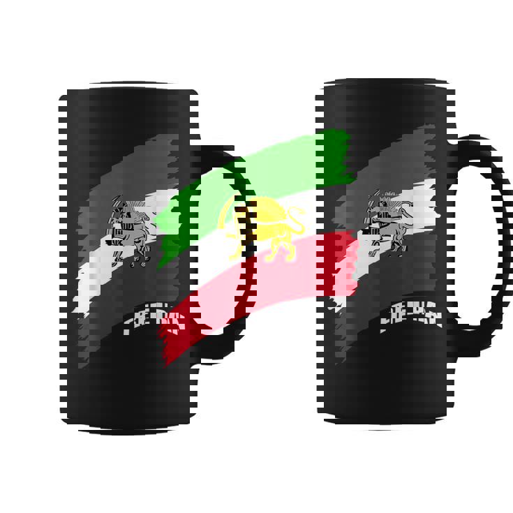 Bandera De Irán Con De León Taza de café