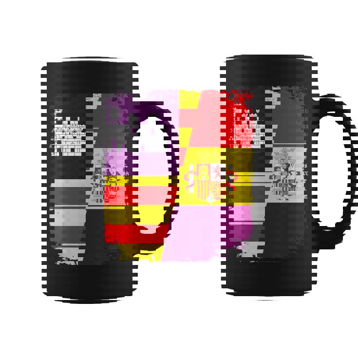 Bandera Islas Baleares España Republicana Republica Española Taza de café