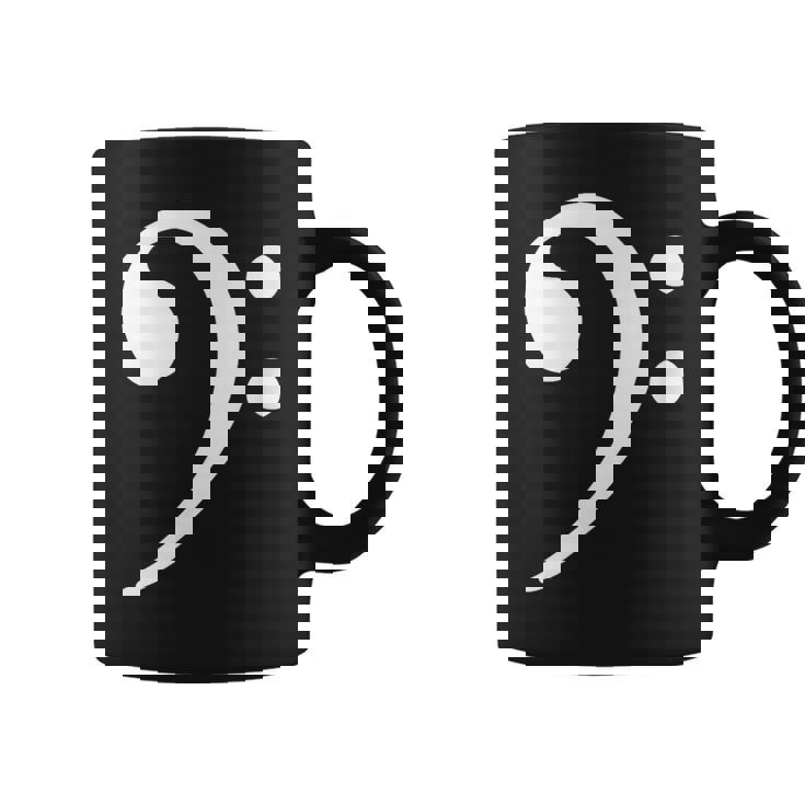 Bass Note F Key Bass Player Music Bass Clef コーヒーマグ