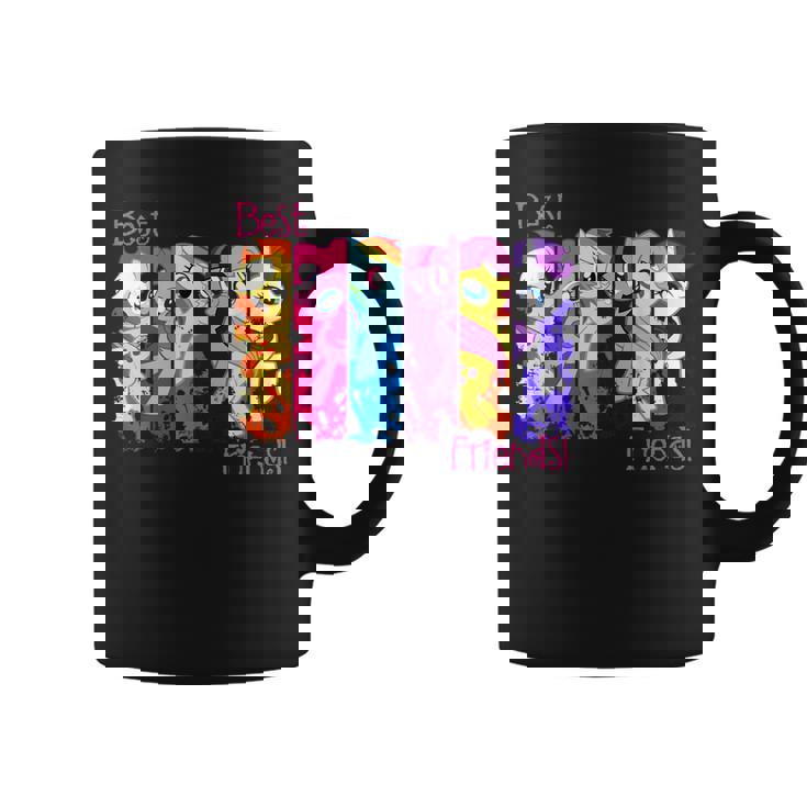Best Friend レトロレインボーダッシュフラッターシャイレアリティ コーヒーマグ