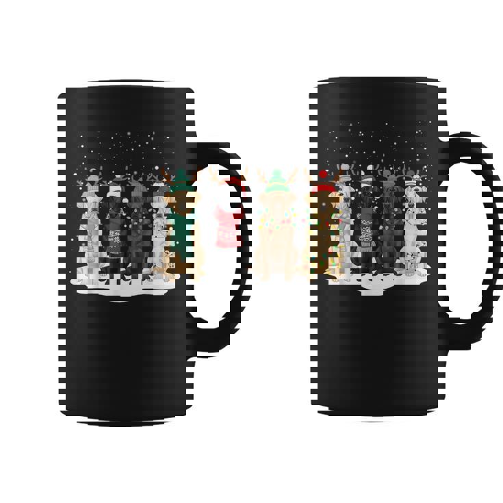 Black Lab Labrador Dog Christmas Crew Matching Family Xmas Coffee Mug