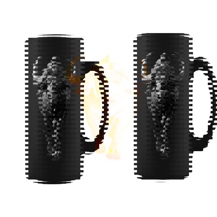 Buffalo Cape Water Buffalos Safari South African Buffalo Coffee Mug
