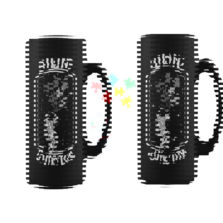 Building Connection Astronaut Autism コーヒーマグ