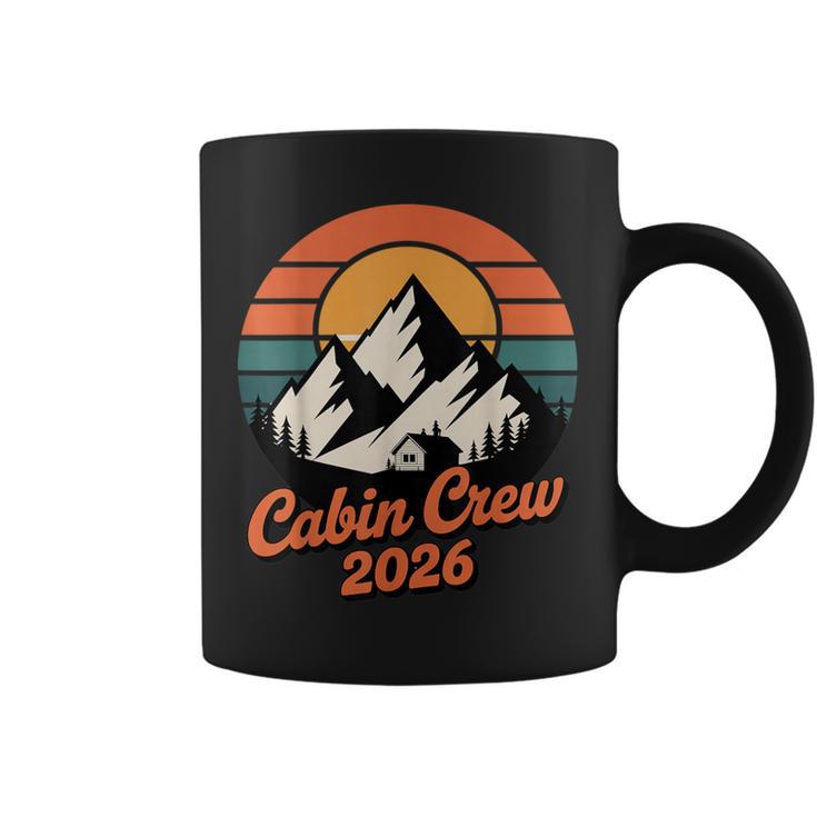 Cabin Crew 2026 Mountain Vacation Family Matching Group Coffee Mug