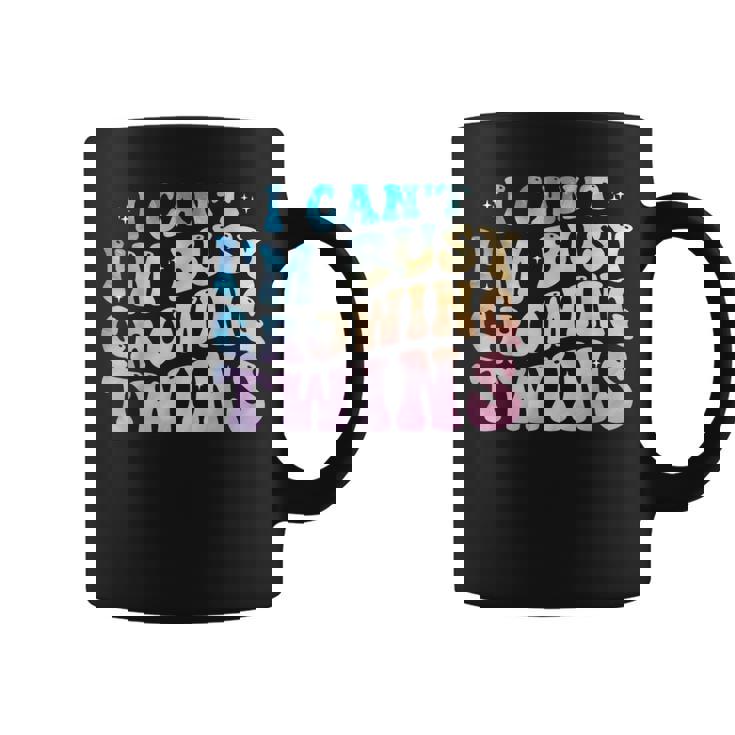 I Can't I'm Busy Growing Twins Twin Expecting Mom Pregnancy Coffee Mug