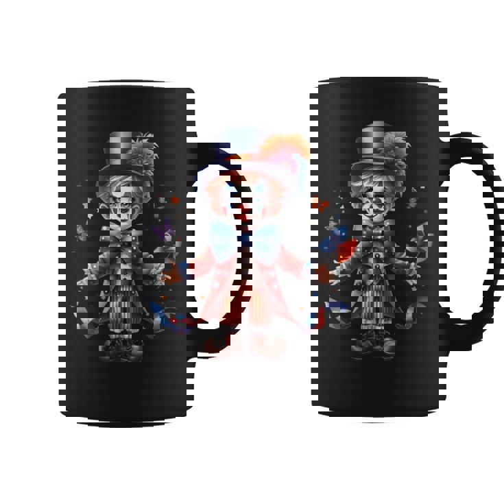 Charmant Personnage De Cirque Clown Joyeux Tasse