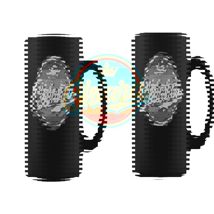 Chiara Rétro Nom Drôleintage Prénom Chiara Tasse