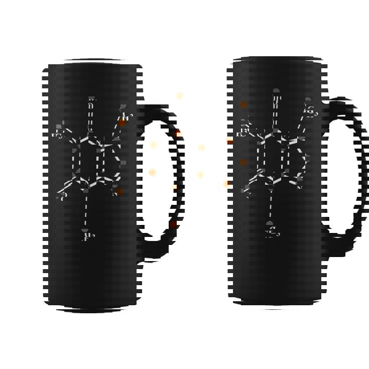 Chimie Des Molécules De Caféine Tasse
