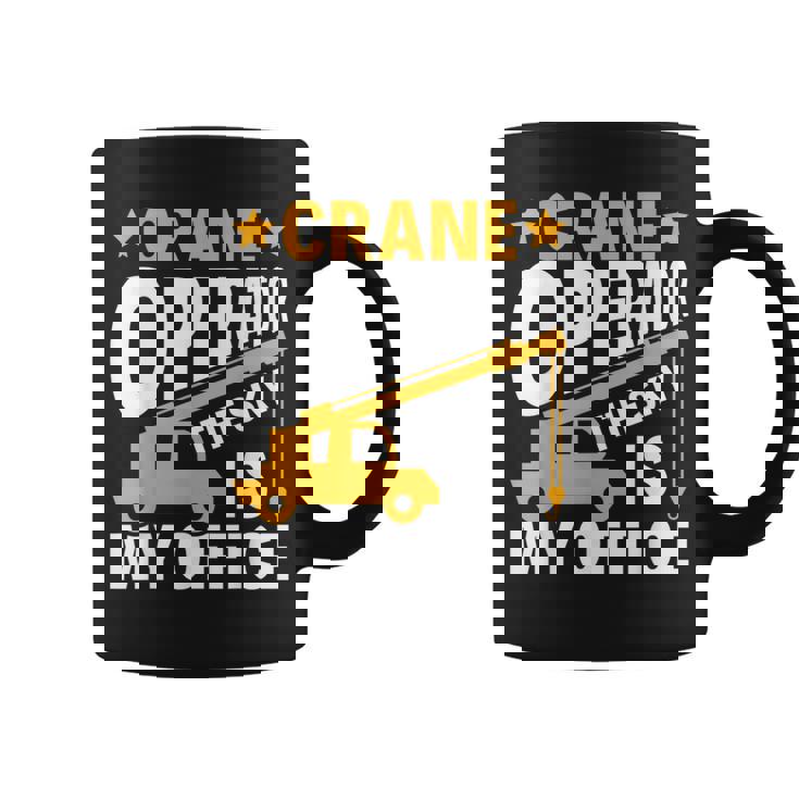 Crane Whisperer 面白いクレーン オペレーター コーヒーマグ