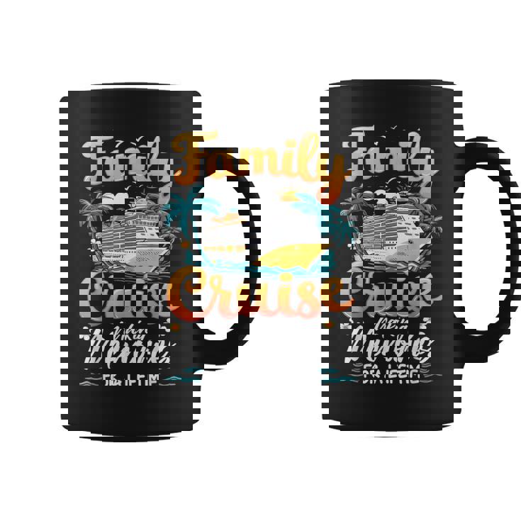 Cruise Party Vacation Trip Family Matching Outfit Family Cruise 2025 Summer Vacation Coffee Mug